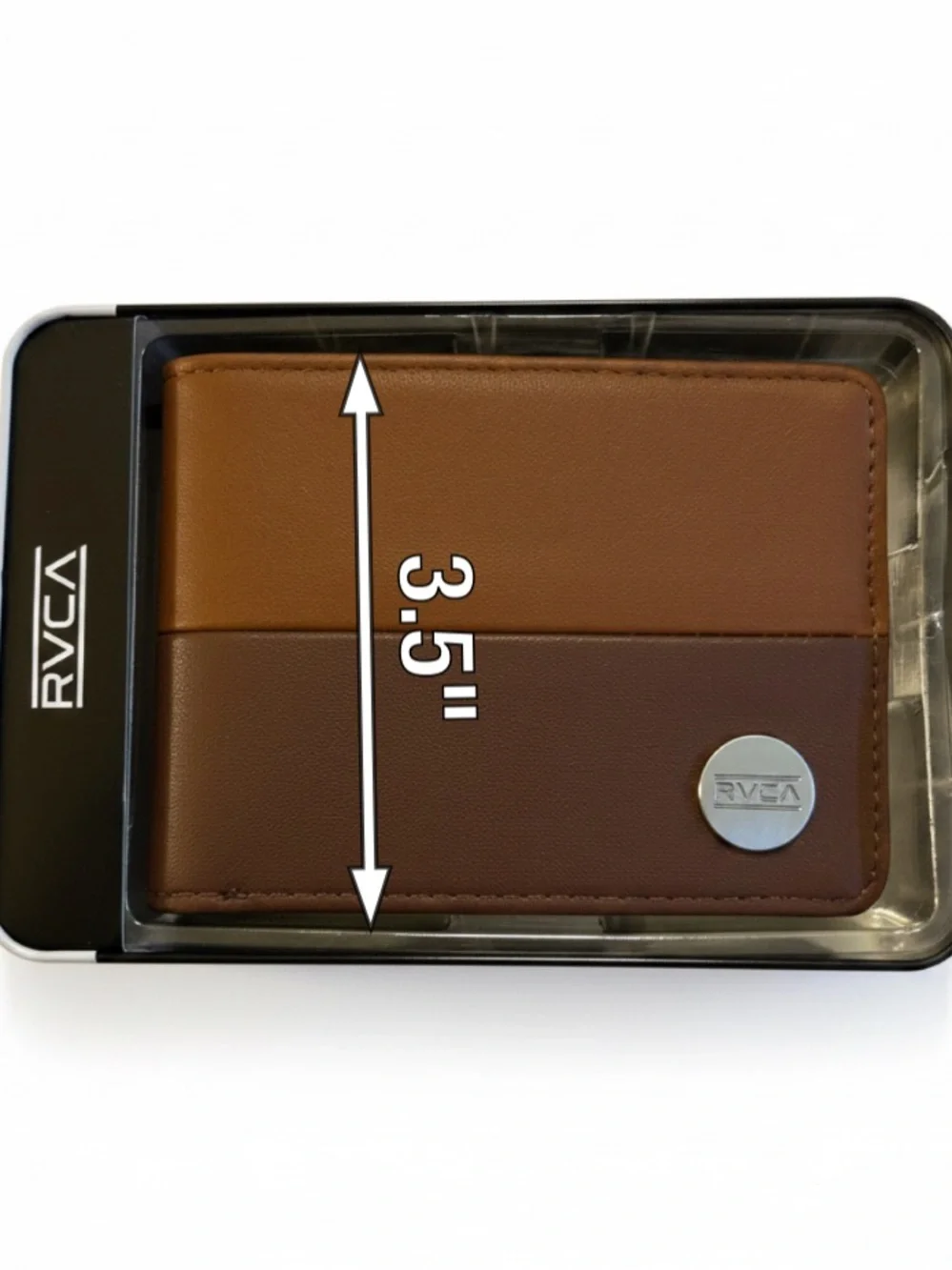 RVCA Brown Wallet